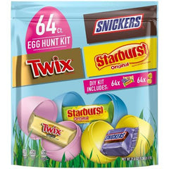 Mars Easter Candy Egg Hunt Kit, Variety Pack, Fun Size, 64 ct.