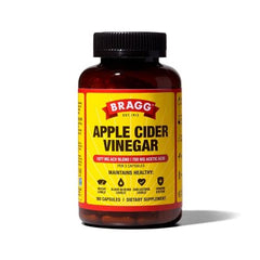 Bragg Apple Cider Vinegar Supplement Capsules, 180 ct.