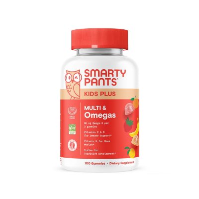 SmartyPants Kids Multivitamin and Omega Gummy, 100 ct.