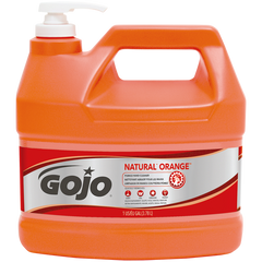 Gojo Pumice Hand Cleaner, Natural Orange, 1 Gallon, 2 ct