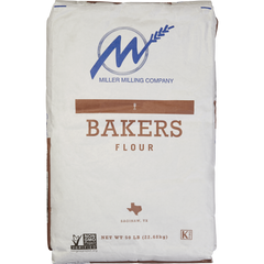 Miller Milling Bakers Flour, 50 lbs