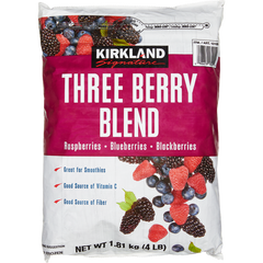 Kirkland Signature Three Berry Blend, 4 lbs