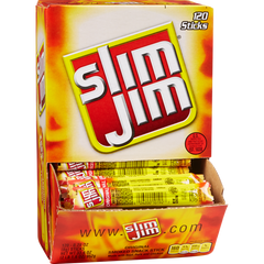 Slim Jim Snack Stick, Original, 0.28 oz, 120 ct