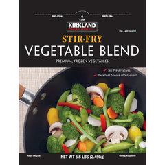 Kirkland Signature Stir Fry Vegetable Blend, 5.5 lbs