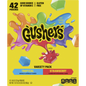 Gushers Fruit Flavored Snacks, Variety Pack, 0.8 oz, 42 ct