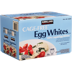 Kirkland Signature Liquid Egg Whites, Cage Free, 16 oz, 6 ct