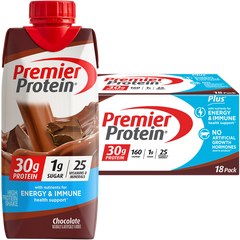 Premier Protein Shake, 30g Protein, Chocolate, 11 fl oz, 18 ct