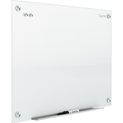 Quartet Infinity Magnetic Glass Marker Board, 36"W x 24"L