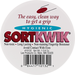 Lee Sortkwik Fingertip Moistener, 1.75 oz, Pink, 4 ct