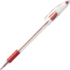 Pentel R.S.V.P. Stic Ballpoint Pen, Medium Point 1.0mm, Red Ink, 24 ct