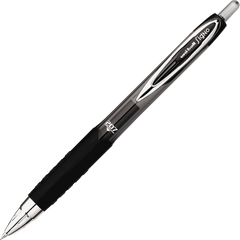 uni-ball Signo Bold 207 Retractable Gel Pen, Bold Point 1.0mm, Black Ink, 12 ct