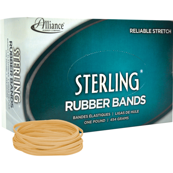 Alliance Sterling Rubber Bands, Size 33, 850 Bands, 3 ct