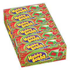 Hubba Bubba Max Chewing Gum, Strawberry Watermelon, 5 Pieces, 18 ct