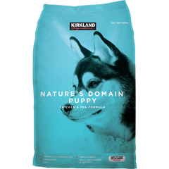 Kirkland Signature Nature's Domain Puppy Chicken & Pea Formula, Dog Food, 20 lbs