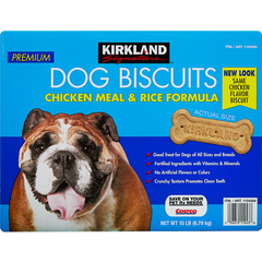 Kirkland Signature Premium Dog Biscuits, 15 lbs