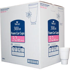 WinCup Foam Car Cups, 32 oz , 300 ct