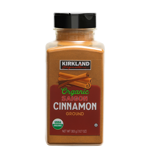 Kirkland Signature Organic Ground Saigon Cinnamon, 10.7 oz