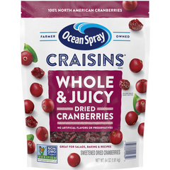 Ocean Spray Craisins, Whole Dried Cranberries, 64 oz