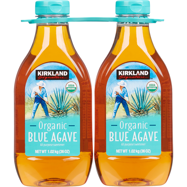 Kirkland Signature Organic Blue Agave, 36 oz, 2 ct