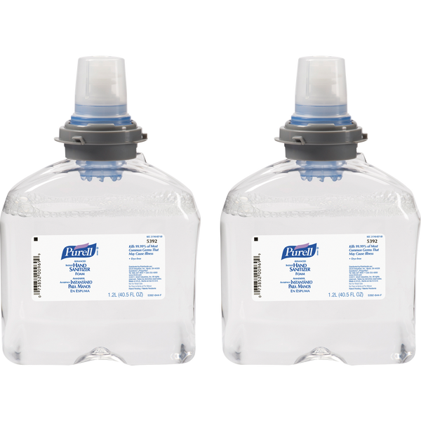 Purell TFX Advanced Foaming Instant Hand Sanitizer Refill, 40.5 fl oz, 2 ct