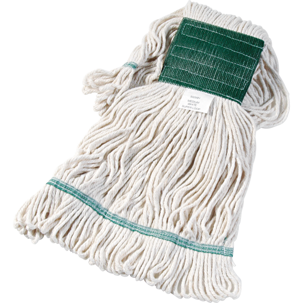 Boardwalk Super Loop Wet Mop Head, White