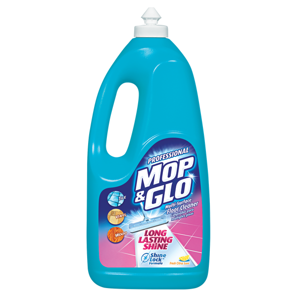 Mop & Glo Triple Action Floor Cleaner, 64 fl oz, 6 ct