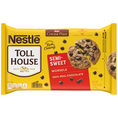 Nestle Toll House Semi-Sweet Chocolate Chip Morsels, 4 lb 8 oz