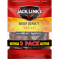 Jack Link's Beef Jerky, Teriyaki, 3.25 oz, 3 ct