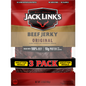 Jack Link's Beef Jerky, Original, 3.25 oz, 3 ct