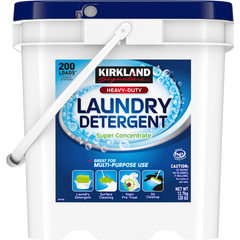 Kirkland Signature Powder Laundry Detergent, Heavy Duty, Super Concentrated, HE Compatible, 28 lbs