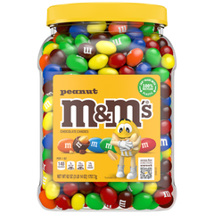 M&M'S Peanut Chocolate Candy, 62 oz