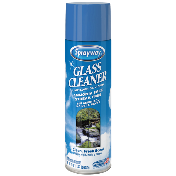 Sprayway Glass Cleaner, 23 fl oz, 4 ct