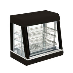 MoTak HDC26 26" Self Service Countertop Heated Display Case - (3) Shelves, 120v