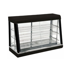 MoTak HDC48 47 1/4" Self Service Countertop Heated Display Case - (3) Shelves, 120v