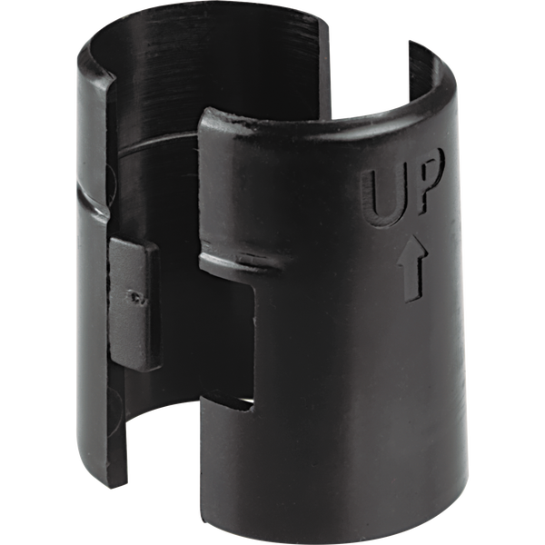 Alera Wire Shelving Lock Clips, Black, 4 ct