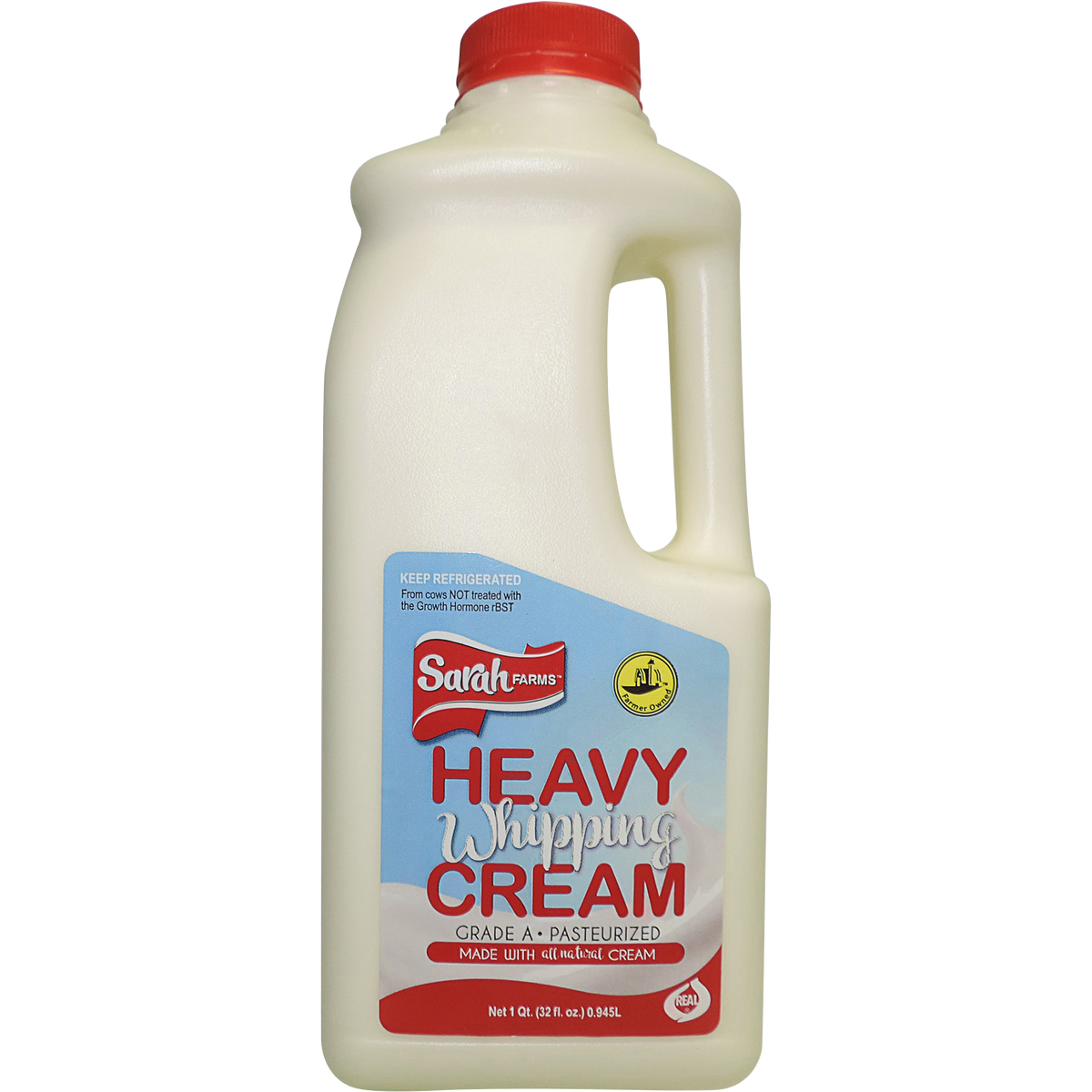 Sarah Farms Heavy Whipping Cream, 32 fl oz