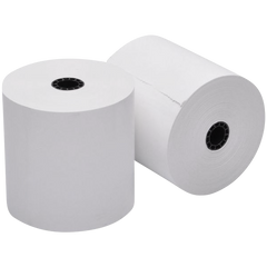 Iconex Thermal Cash Register/POS Paper Roll, White, 3-1/8" x 230', 10 Rolls