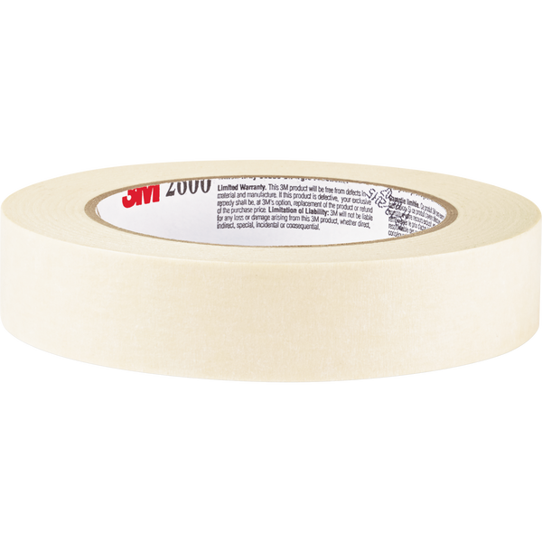 Highland Economy Masking Tape, Tan, 0.7" x 180.3', 6 ct