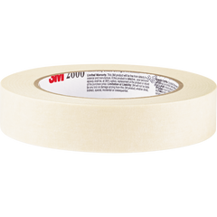 Highland Economy Masking Tape, Tan, 0.7" x 180.3', 6 ct