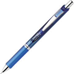 Pentel EnerGel Deluxe RTX Retractable Gel Pen, Medium Point 0.7mm, Blue Ink, 6 ct