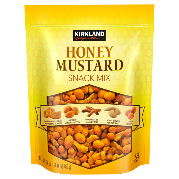 Kirkland Signature Snack Mix, Honey Mustard, 30 oz