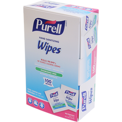 Purell Hand Sanitizing Wipes, 100 Wipes