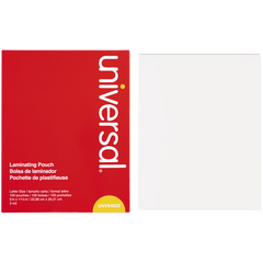 Universal Laminating Pouch, 3mm, 9"W x 11-1/2"L, 100 ct