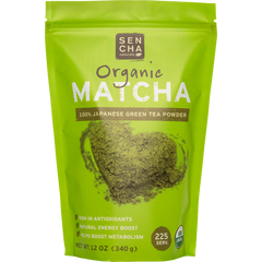 Organic Matcha 100% Japanese Green Tea Powder, 12 oz