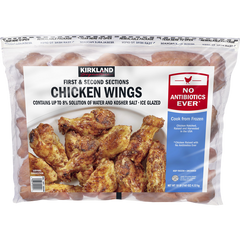 Kirkland Signature Chicken Wings, First and Second Sections, 10 lbs