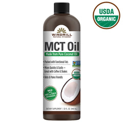 Windmill USDA Organic MCT Oil, 32 Fluid Ounces