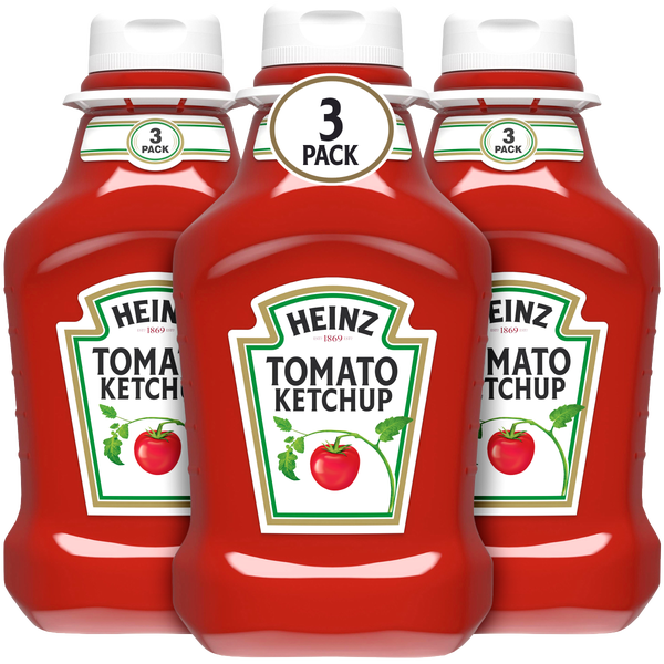 Heinz Tomato Ketchup, 44 oz, 3 ct