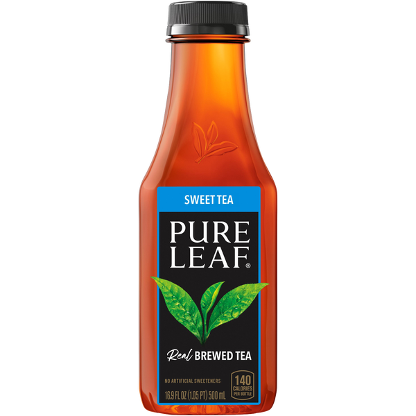 Pure Leaf Real Brewed Black Tea, Sweet Tea, 16.9 fl oz, 18 ct