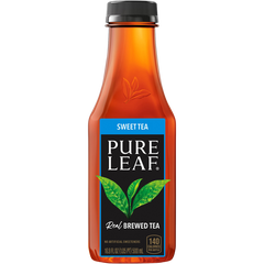 Pure Leaf Real Brewed Black Tea, Sweet Tea, 16.9 fl oz, 18 ct