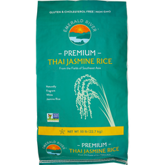 Emerald River Premium Thai Jasmine Rice, 50 lbs